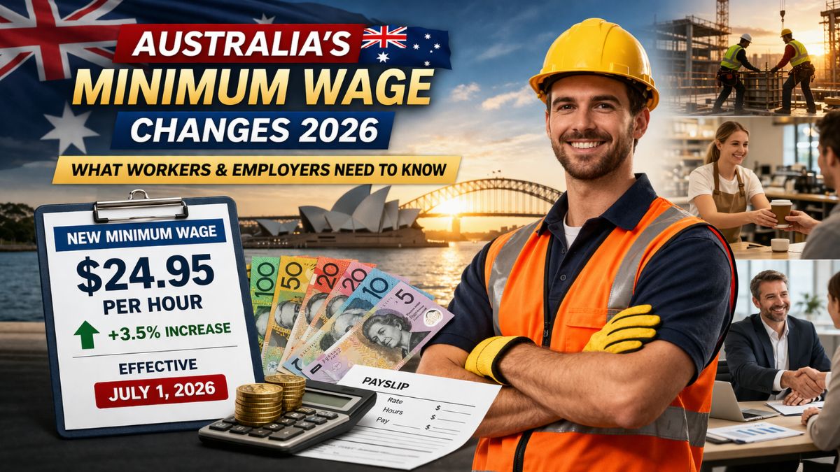 Australia’s Minimum Wage Changes 2026: What Workers and Employers Need to Know